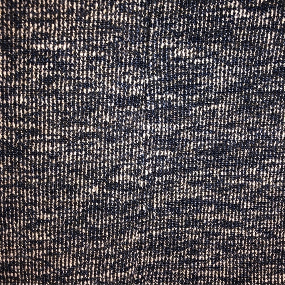 Tommy Hilfiger Athluxe Mixed Fabric Blue Tweed Gold Jacket Extra Small - Picture 13 of 13